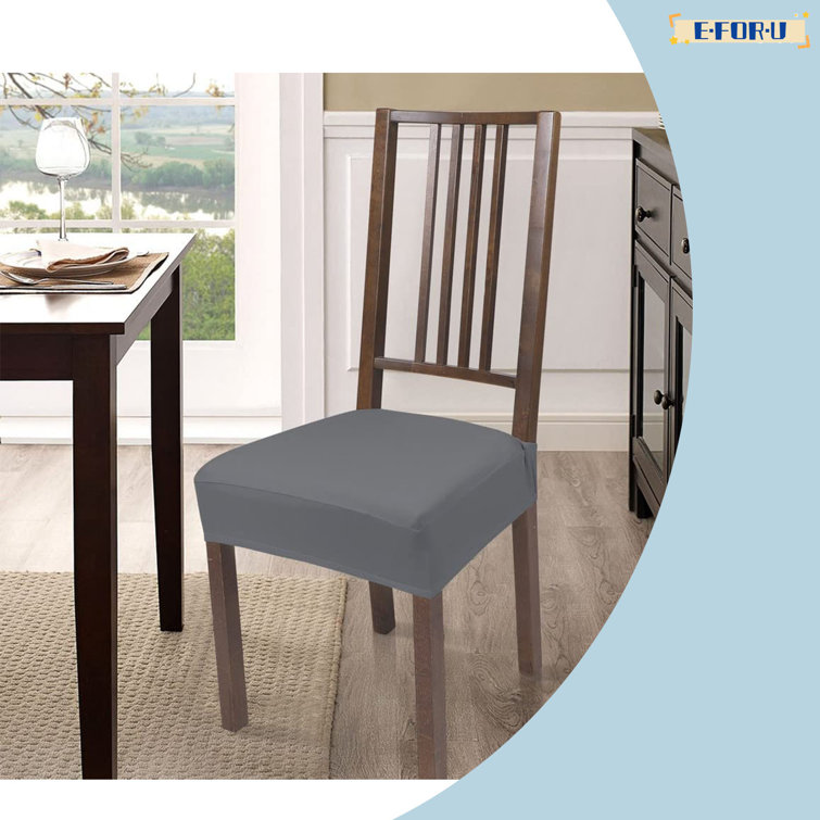 Latitude Run® Box Cushion Dining Chair Slipcover Wayfair